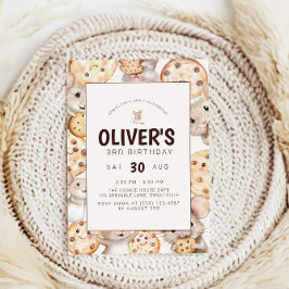 Cookie & Maus Kindergeburtstag Einladung