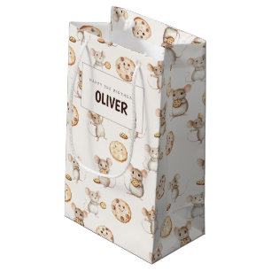 Cookie & Maus Thema Geburtstag Geschenktasche Kleine Geschenktüte