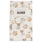 Cookie & Maus Thema Geburtstag Geschenktasche Kleine Geschenktüte (Vorderseite)