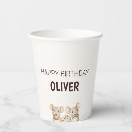 Cookie Maus Thema Kid Party Paper Cup Pappbecher