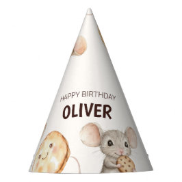 Cookie Maus Theme Kid Party Paper Hat Partyhütchen