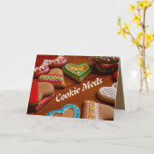 Cookie Meds Karte (Gelbe Blume)