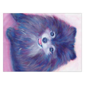 Cookie, mein Lila Spitz Tischdecke (Vorderseite (Horizontal))