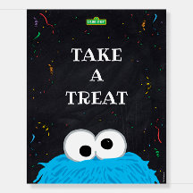 Cookie Monster | 1. Geburtstag Nehmen Sie ein Leck