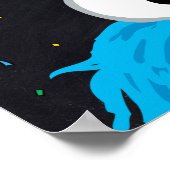 Cookie Monster | 3. Geburtstag Poster (Ecke)