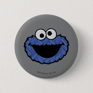 Cookie Monster   80er Rückblick Button