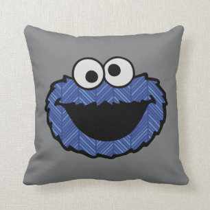 Cookie Monster 80er Rückblick Kissen