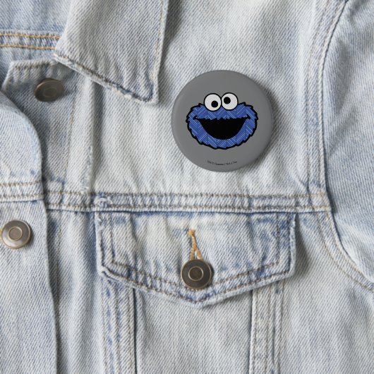 Cookie Monster | 80er-Rückschlag Button (Beispiel)