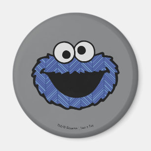 Cookie Monster 80er-Rückschlag Magnet