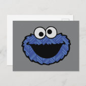 Cookie Monster | 80er-Rückschlag Postkarte (Vorne/Hinten)