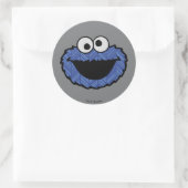 Cookie Monster | 80er-Rückschlag Runder Aufkleber (Tasche)