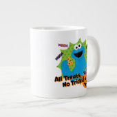 Cookie Monster | Alle Leckereien, keine Tricks! Jumbo-Tasse (Vorderseite Rechts)