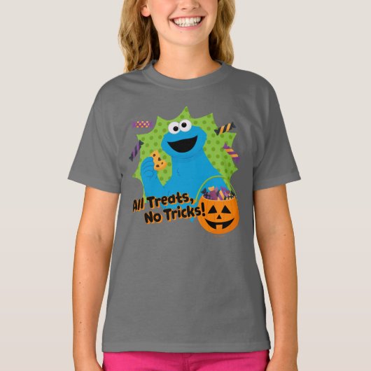 Cookie Monster | Alle Leckereien, keine Tricks! T-Shirt (Vorderseite)