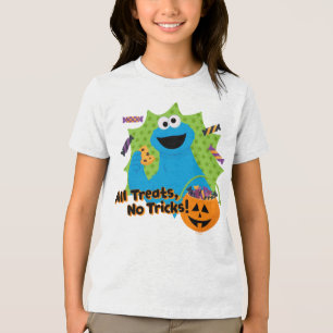 Cookie Monster Alle Leckereien, keine Tricks! Tri-Blend Shirt