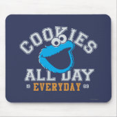 Cookie Monster Alltag Mousepad (Vorne)