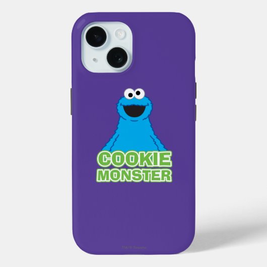 Cookie Monster Art Case-Mate iPhone Hülle (Rückseite)