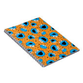 Cookie-Monster auf Cookie-Muster Notizblock (Rechte Seite)