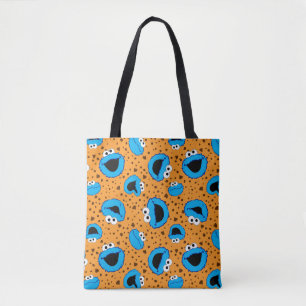 Cookie-Monster auf Cookie-Muster Tasche