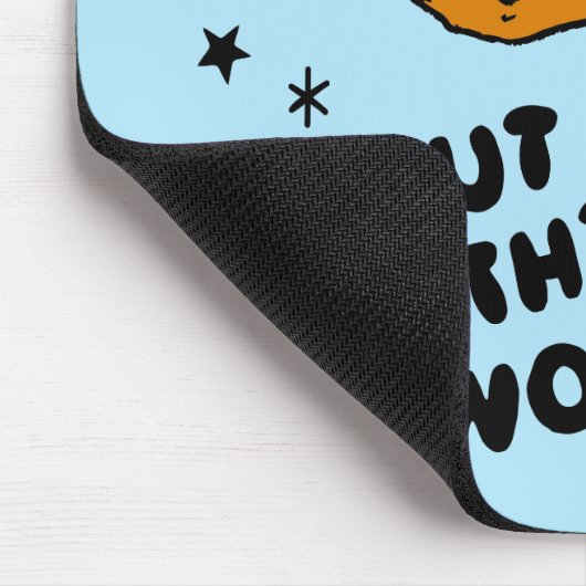Cookie Monster | Aus dieser Welt Mousepad (Ecke)