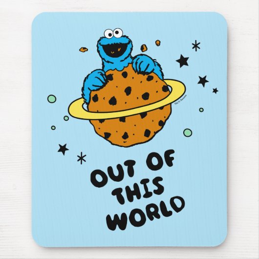 Cookie Monster | Aus dieser Welt Mousepad (Vorne)