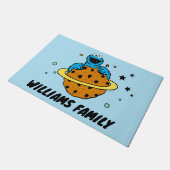 Cookie Monster | Aus dieser Welt | Name hinzufügen Fußmatte (Schrägansicht)