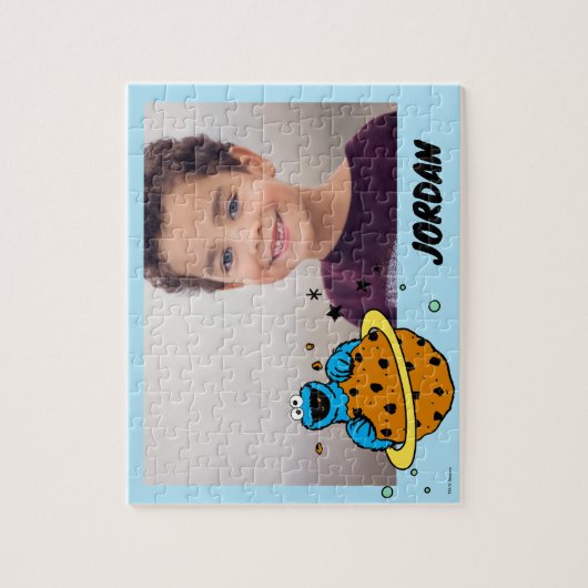 Cookie Monster | Aus dieser Welt | Name hinzufügen Puzzle (Vertikal)