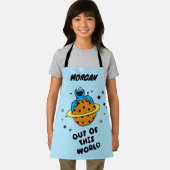 Cookie Monster | Aus dieser Welt | Name hinzufügen Schürze (Insitu)