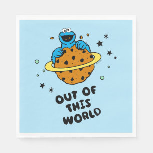 Cookie Monster   Aus dieser Welt Serviette