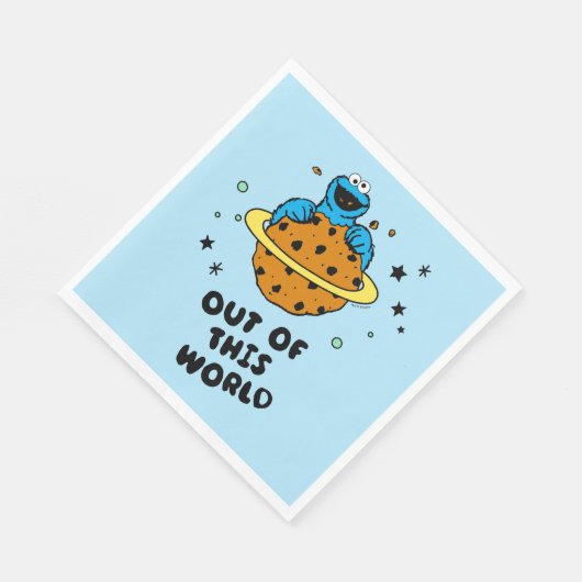 Cookie Monster | Aus dieser Welt Serviette (Ecke)