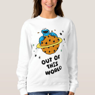 Cookie Monster Aus dieser Welt Sweatshirt