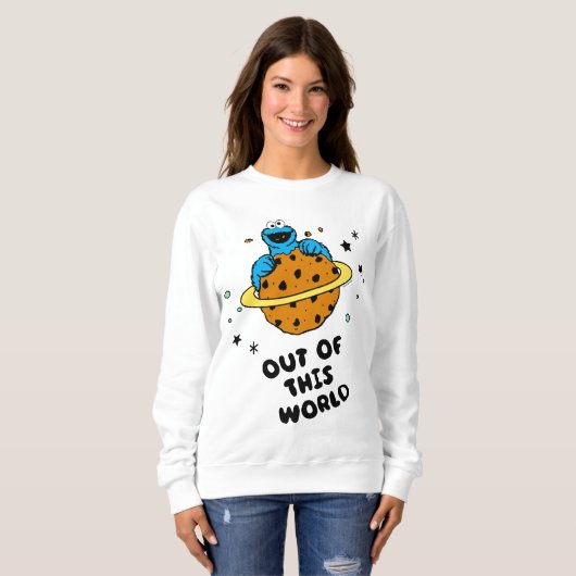 Cookie Monster | Aus dieser Welt Sweatshirt (Vorne ganz)