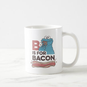 Cookie Monster   B ist für Bacon Kaffeetasse