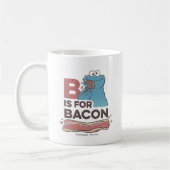 Cookie Monster | B steht für Bacon Kaffeetasse (Links)
