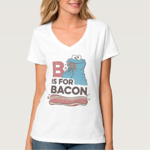 Cookie Monster   B steht für Bacon T-Shirt