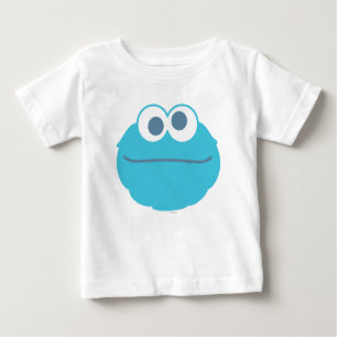 Cookie Monster Baby Big Face Baby T-shirt