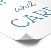 Cookie Monster Baby Dusche Geschenke & Karten Unte Poster (Ecke)