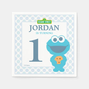 Cookie Monster Baby Geburtstagspapier Napkins Serviette