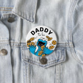 Cookie Monster Baby Shower Daddy zu sein Button (Beispiel)