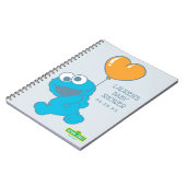 Cookie Monster Baby Shower Guest & Gift List Notizblock (Linke Seite)