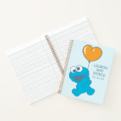Cookie Monster Baby Shower Guest & Gift List Notizblock (Innenseite)