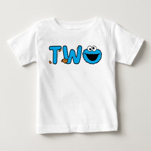 Cookie Monster Baby T-shirt (Vorderseite)