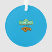 Cookie Monster Baby's 1st Christmas Photo Ornament (Rückseite)