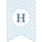 Cookie Monster | Baby's First Birthday Wimpelkette (Zweite Fahne)