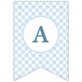 Cookie Monster | Baby's First Birthday Wimpelkette (Dritte Fahne)