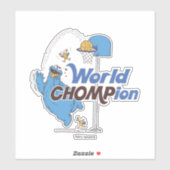 Cookie Monster | Basketballschuhe Aufkleber (Blatt)