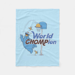 Cookie Monster Basketballschuhe Fleecedecke