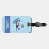 Cookie Monster | Basketballschuhe Gepäckanhänger (Rückseite horizontal)