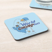 Cookie Monster | Basketballschuhe Getränkeuntersetzer (Linke Seite)