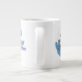 Cookie Monster | Basketballschuhe Jumbo-Tasse (Rückseite)