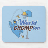 Cookie Monster | Basketballschuhe Mousepad (Vorne)